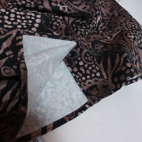 Chico's Women's Multi Animal Print Jacket - Picture 6 of 7